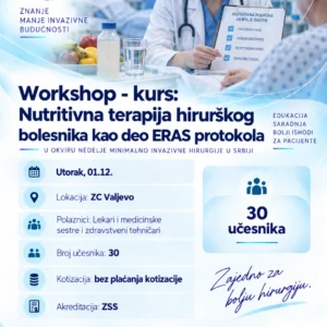 Nutritivna terapija hirurškog bolesnika kao deo ERAS protokola
